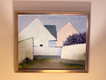 Original Oil On Board By Jan Samec