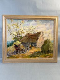 Original Oil By Feliks  Dolgan