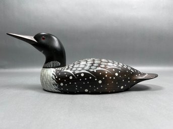 Big Sky Carvers Loon Decoy