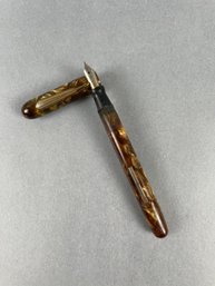 Vintage Ottawa Products Co. Brown Pearl Fountain Pen