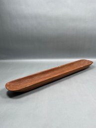 MCM Teak Long Dish