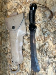 Vintage WW1 WW2 Imperial Machete With Sheath
