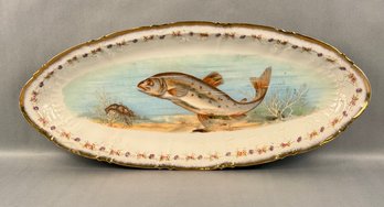Victoria Carlsbad 'Austria' Fish Platter - 21.5'