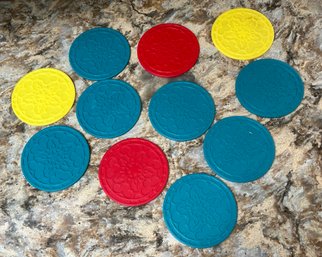 Le Creuset Rubber Drink Coasters