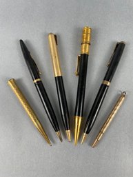 Group Of 6 Vintage Mechanical Pencils