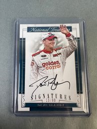 2017 Panini National Treasures Signatures Dave Blaney No. S-dB.