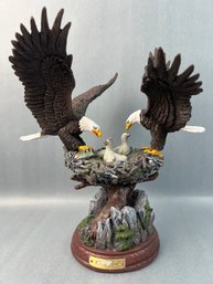 The Bradford Exchange Noble Keepers Resin Eagle Sculpture
