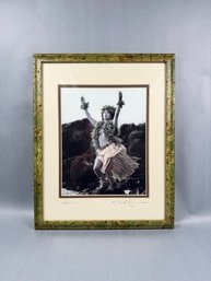 Pule Ho'opomaika'i, Signed Randy Jay Braun Handcolored Photograph