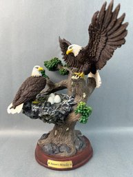 The Bradford Exchange Natures Miracle Resin Eagle Sculpture