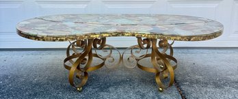 Vintage Geode Coffee Table