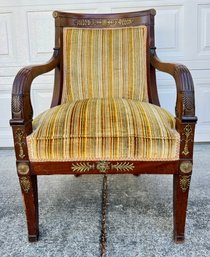 Antique French Empire Chair (#1)