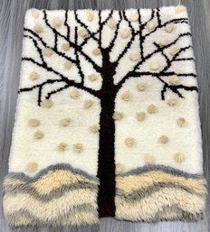 Vintage MCM Tree Of Life Wall Hanging