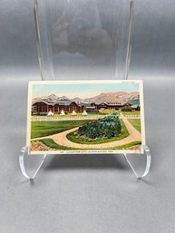 Vintage Postcard And Glacier Park Hotel, Glacier National Park