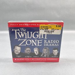 Twilight Zone Collection 2 Radio Dramas, 4 CD Set - Sealed
