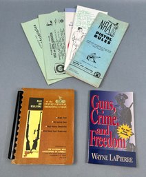 Vintage Miscellaneous Gun And Rifle Association Books And Catalog