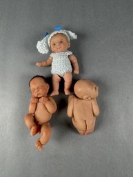 3 Baby Reborn Dolls