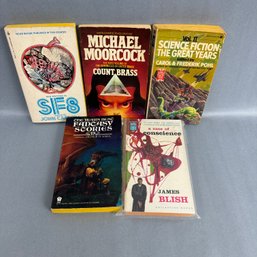 Lot Of 5 Sci-Fi Books