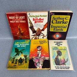 Lot Of 6 Sci-fi Books