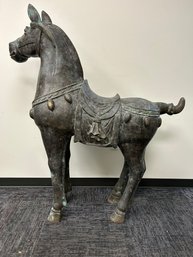 Extra Large Chinese Bronze Horse Sculpture