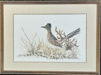 Susan Morrison, Pencil Signed, The Roadrunner Print