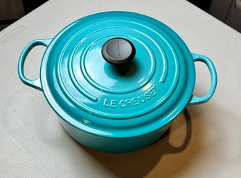 Le Creuset Caribbean Enameled Cast Iron Dutch Oven