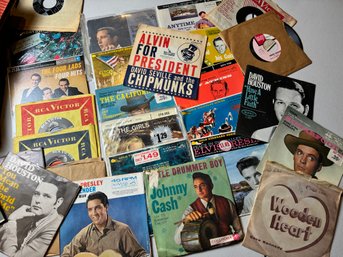Lot Of Vintage 45s