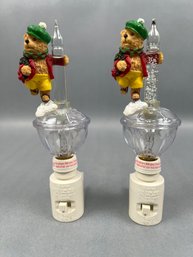 2 Bubbling Night Lights.