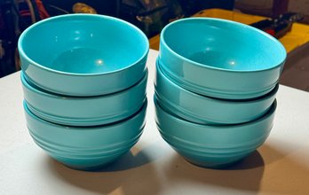 Le Creuset Caribbean Vancouver  Bowls Set Of 6