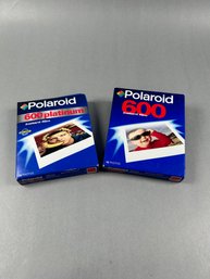 Polaroid Sealed Two Packs Of 600 Film