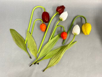 Vintage Glass Flowers