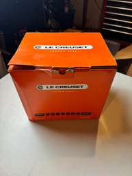 Le Creuset Flame Fondue Set In Box