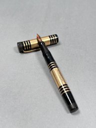 Swan Gold Overlay Fountain Pen