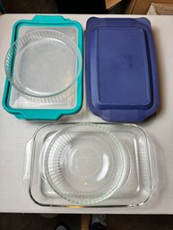 Lot Of Pyrex Glass Dishes