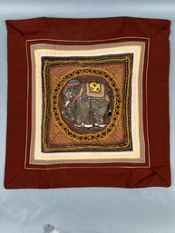 Sequined Elephant Pillow Case From India.