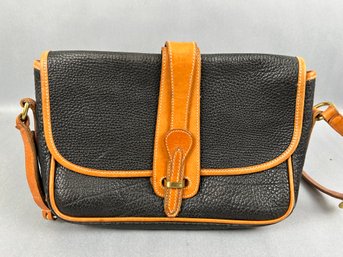 Dooney And Burke Black Pebbled Purse