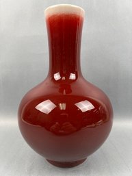 Chinese Porcelain Flamb Vase.