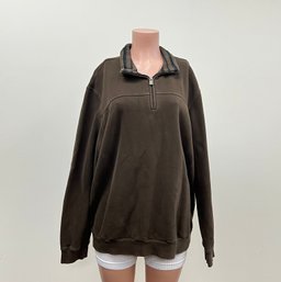 Arrow Quarter Zip Pull Over - XL