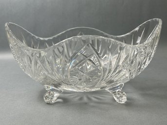 Vintage Crystal Fruit Bowl