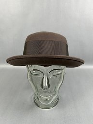 Vintage Dobbs Gray Wool Hat Sz7