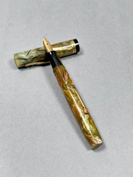 WATERMAN PERSIAN CELLULOID FOUNTAIN PEN