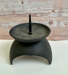 Black Metal Candle Holder