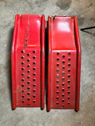 Set Of Metal Car Ramps