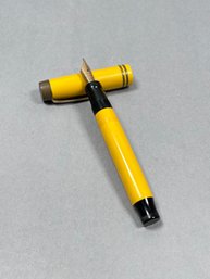 Parker Duofold Lucky Curve Mandarin Yellow Color