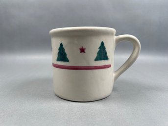 Hartstone Pottery Mug Christmas Tree