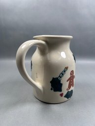 Hartstone Pottery Pitcher Gingerbread