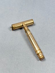 Parker Gold Filled Ring Top Fountain Pen With Lucky Curve Nib