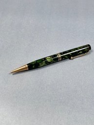 Vintage Parker Duofold Green Marble Mechanical Pencil