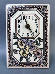 Original Santa Barbara Ceramic Designs Tile Clock.