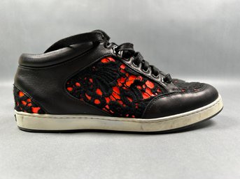 Jimmy Choo Black Sneakers 38.5
