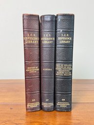 Set Of 3 Books From The ICS Reference Library